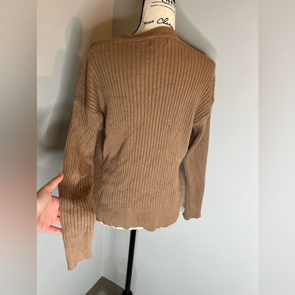 Poof Apparel | Ribbed Sweater - Picture 4 of 4